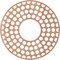 Ekena Millwork Fink Wood Fretwork Pierced Ceiling Medallion, Cherry, 38"OD x 13 3/4"ID x 3/8"T CMWP38X38X0375FFCH - alternate 3